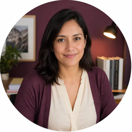 Retrato referencial asociado al testimonio de Valeria Cárdenas